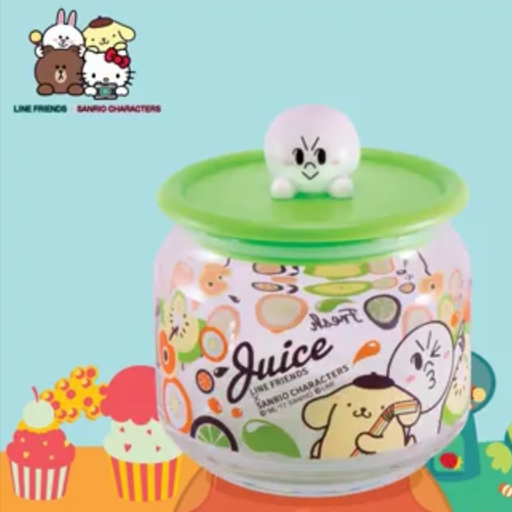 Sanrio x Line Friends Moon Jar